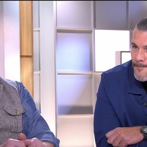 Philippe Etchebest et Glenn Viel dans "C à vous", le 24 mars 2025, sur France 5