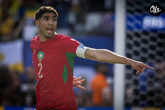 L'occasion de s'intéresser à Achraf Hakimi et à un investissement qu'il a fait en Espagne

Match de groupe C "Brésil - Maroc (1-1)" lors de la Coupe du Monde FIFA 2026 (FIFA World Cup 2026), le 14 juin 2026.

Elyxandro Cegarra / PsnewZ / Bestimage