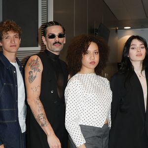 Exclusif - Pierre Garnier, Aliocha Schneider, Lucky Love, Yoa, Solann, Styleto lors de la conférence de presse à l'occasion des quarante ans des Victoires de la Musique dans les locaux de France Télévisions le 13 janvier 2025 en présence des révélations masculines et féminines de l'année.

 La Cérémonie des 40èmes Victoires de la Musique se tiendra en direct de la Seine Musicale vendredi 14 février 2025. Elle sera diffusée sur France 2 et France Inter à partir de 21h10 et présentée par L.Salamé et C.Féraud.

© Coadic Guirec / Bestimage