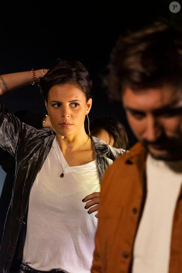 Exclusif - Jeremy Frerot et Laure Manaudou - Backstage - Enregistrement de l'émission "La Chanson secrète 11" à Paris, diffusée le 24 juin sur TF1. Le 15 janvier 2022
© Cyril Moreau / Bestimage