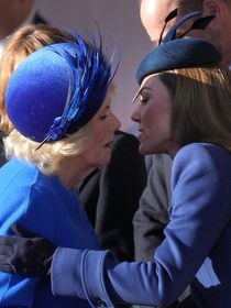 Kate Middleton et Camilla Parker Bowles, duo parfaitement assorti pour une visite importante à Windsor