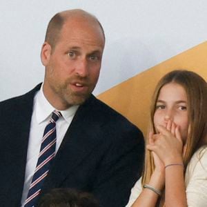 Le prince William, la princesse Charlotte de Galles, la princesse Leonor et l'infante Sofia d'Espagne dans les tribunes de la finale de l'UEFA Women's Euro 2025 "Angleterre - Espagne (1-1, 3-1 tab)" à Bâle Mirrorpix / Bestimage