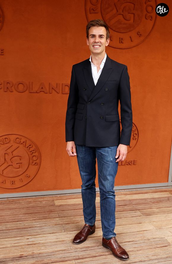 Jean-Baptiste Marteau au photocall du village ((night session) lors des Internationaux de France de Tennis de Roland Garros 2026, à Paris, France, le 5 juin 2026. © Jacovides-Moreau/Bestimage