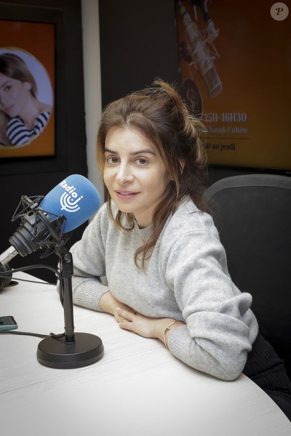 Exclusif - Julie Zenatti à l'enregistrement de l'émission "CS Cohen" sur Radio J, à Paris, le 5 janvier 2023.

Photo : Jack tribeca / Bestimage