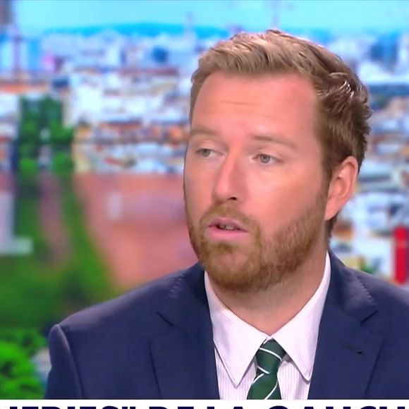 Thomas Bonnet, chroniqueur sur l'antenne de "CNews", a annoncé qu'il allait devenir papa. Capture d'écran CNews