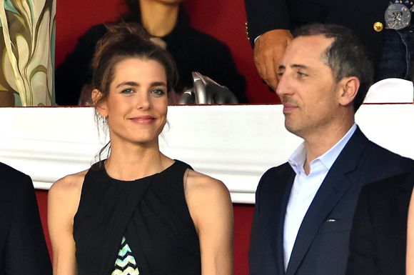 Charlotte Casiraghi et Gad Elmaleh - Soirée de cloture du 20ème Jumping International de Monte-Carlo au Port Hercule de Monaco à Monte-Carlo, le 27 juin 2015. ©JUNIOR / BESTIMAGE