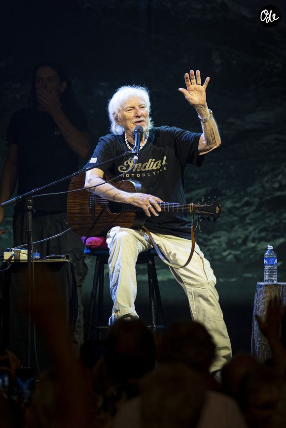 Hugues Aufray en concert au Zenith de Rouen le 27 juin 2026. © Pierre Perusseau/Bestimage