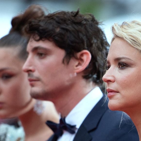 Virginie Efira, Niels Schneider et Adele Exarchopoulos assistant à l'avant-première de Sibyl dans le cadre du 72e Festival international du film de Cannes à Cannes, France, le 24 mai 2019. Photo by Aurore Marechal/ABACAPRESS.COM