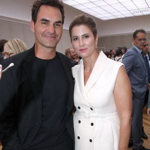 Roger Federer et sa femme Miroslava Vavrinec - Défilé de mode Dior Homme, Collection Printemps / Été 2026, Front Row, dans le cadre de la Fashion Week de Paris, France, le 27 Juin 2025.

© Olivier Borde / Bertrand Rindoff / Bestimage