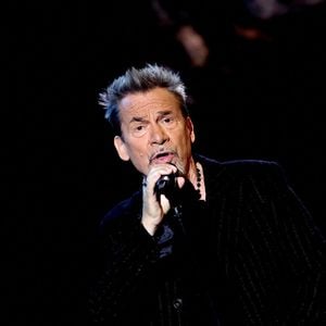 Exclusif - Florent Pagny lors de l'enregistrement de la 2ème partie de soirée de l'émission "La chanson secrète N°14", présentée par N.Aliagas et diffusée le 26 décembre sur TF1, à Paris, France, le 9 décembre 2025. © Jacovides-Moreau/Bestimage