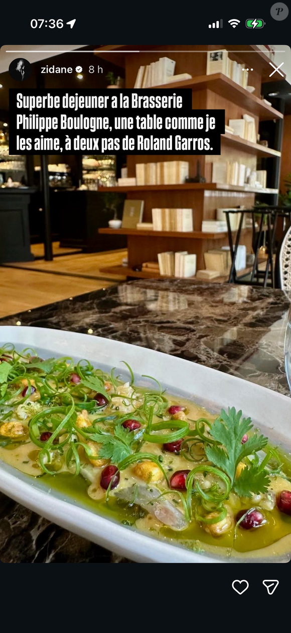Il s'agit de la Brasserie Philippe, située à Boulogne-Billancourt juste à côté de Roland Garros.

Zinédine Zidane partage son adresse fétiche pour bien manger à Paris.