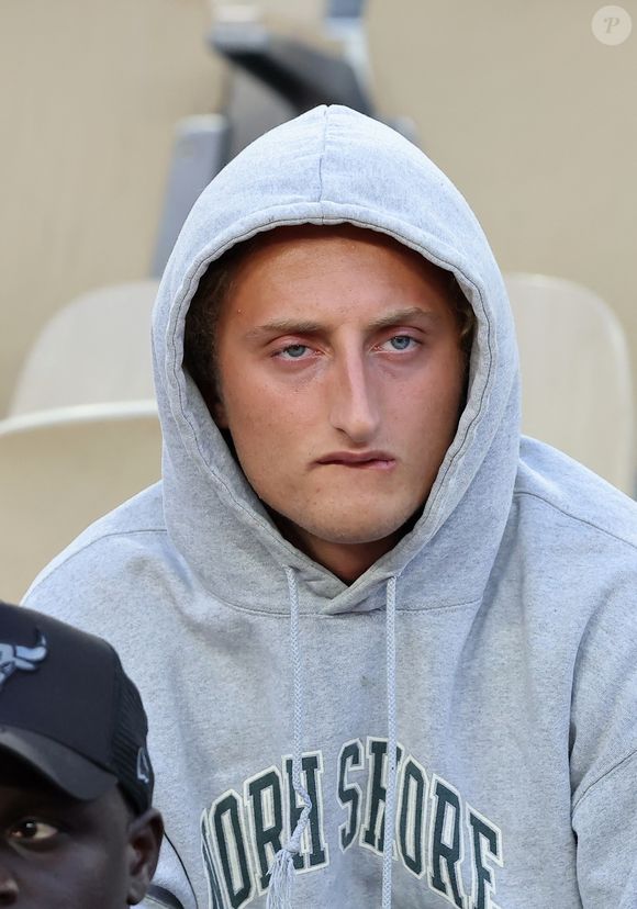 Joalukas Noah lors de la rencontre de tennis fauteuil entre S.Houdet et M.delaPuente en quart de finale des jeux paralympiques Paris 2024 le 4 septembre 2024.

© Dominique Jacovides / Bestimage