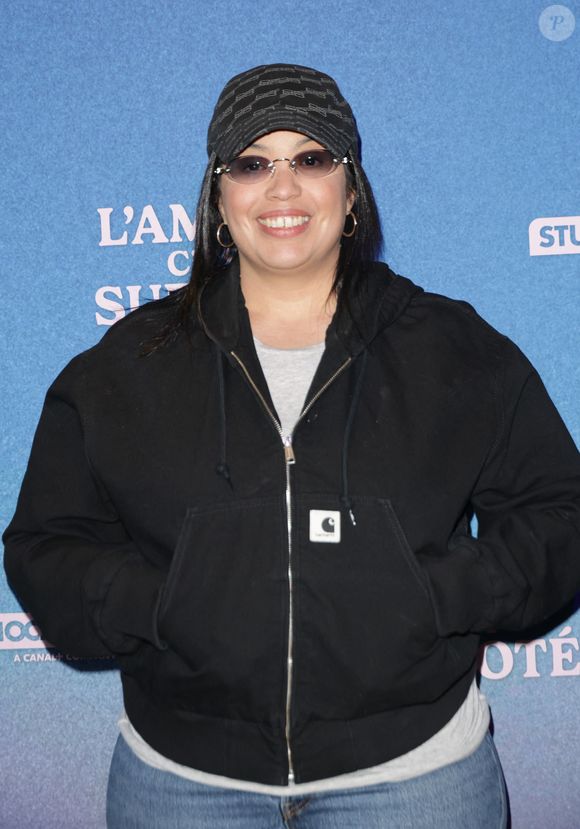 Melha Bedia - Avant-première du film "L'amour C'est Surcoté" au Cinéma Pathé Wepler à Paris le 15 avril 2025. © Coadic Guirec/Bestimage