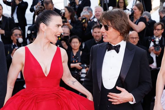 Hayley Atwell, Tom Cruise - Montée des marches du film « Mission Impossible : The Final Reckoning » lors du 78ème Festival International du Film de Cannes, au Palais des Festivals à Cannes. Le 14 mai 2025
© Jacovides-Moreau / Bestimage