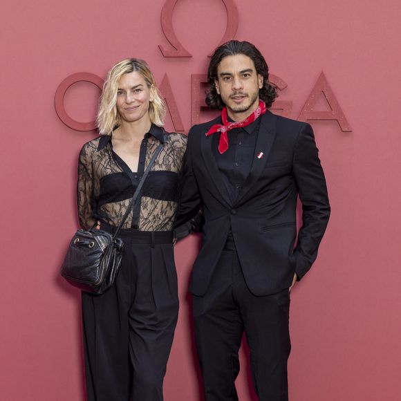 Fauve Hautot, Romain Guillermic -  Photocall  de la soirée d’ouverture  de la « Maison Omega » à l'hôtel de Poulpry, Maison des Polytechniciens pour les JO 2024 (Jeux Olympiques 2024)  à Paris, France, le 27 juillet 2024. © Olivier Borde - Jack Tribeca /Bestimage