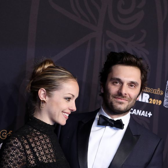 Pio Marmai et sa compagne Charlotte Ranson - Photocall de la 44ème cérémonie des César à la salle Pleyel à Paris. Le 22 février 2019
© Borde-Jacovides / Bestimage