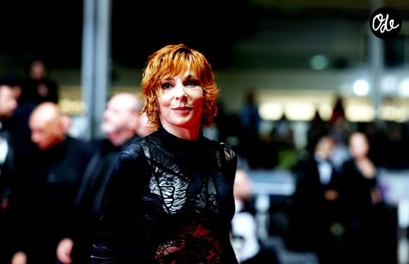 Mylène Farmer - Montée des marches du film « Dalloway » lors du Festival International du Film de Cannes, au Palais des Festivals à Cannes. © Jacovides-Moreau / Bestimage