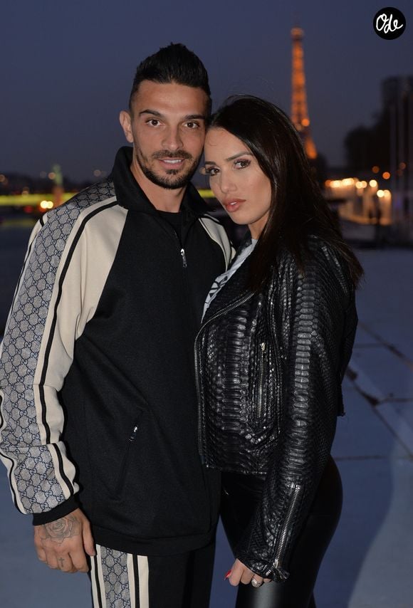 Exclusif - Julien Tanti et sa compagne Manon Marsault - Soirée du 9ème anniversaire du site en ligne "AliExpress.com" (filiale d'Alibaba) à Paris le 28 mars 2019. © Veeren/Bestimage