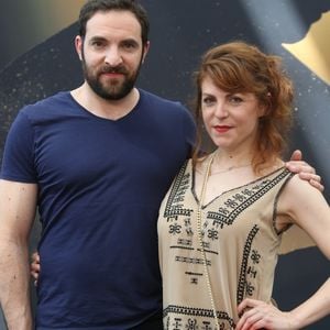 David Mora et Anne-Elisabeth Blateau - 57ème Festival de télévision de Monte-Carlo, le 17 juin 2017. © Denis Guignebourg/Bestimage