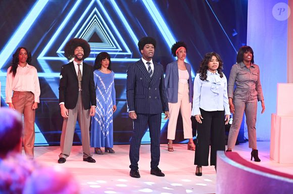 Exclusif - la troupe du Black Legends - Enregistrement de l'émission "Vivement dimanche" au studio Rive gauche, le 18 mars 2025, présentée par M.Drucker, et diffusée le 23 mars 2025 sur France 3. 
© Guillaume Gaffiot / Bestimage