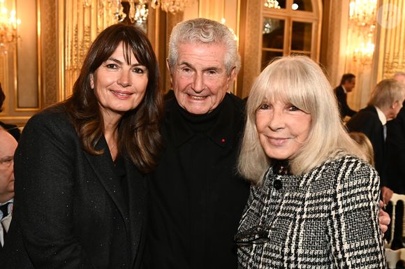 Exclusif - Valérie Perrin et Claude Lelouch au palais de l'Elysée à Paris, le 13 février 2025.

Photo : Guillaume Gaffiot / Bestimage