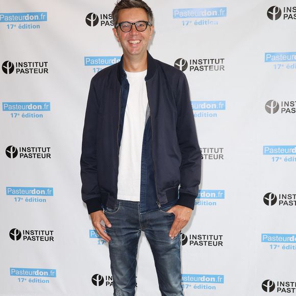 Maxime Switek lors du lancement de la 13ème édition du Pasteurdon à l'Institut Pasteur à Paris, France, le 4 octobre 2023. © Coadic Guirec/Bestimage