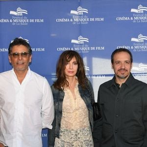 Pascale Arbillot, Pascal Elbé, Anne Parillaud, Alexandre Astier, Mélanie Doutey - Séance photo de la cérémonie de clôture du 8e Festival du cinéma et de la musique de film de La Baule, le 3 juillet 2022. © Rachid Bellak/bestimage