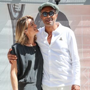 Amelie Mauresmo, Yannick Noah assistent à l'inauguration de la fresque de Yannick Noah à Roland-Garros 2023 le 28 mai 2023 à Paris, France. Photo by Nasser Berzane/ABACAPRESS.COM