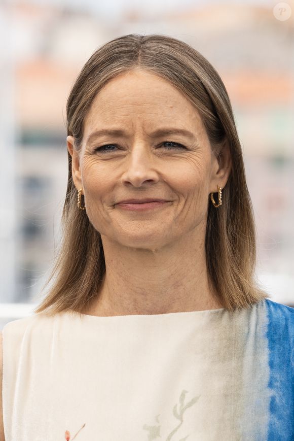 Jodie Foster au photocall du film "Vie Privée" lors du 78ème Festival International du Film de Cannes, au Palais des Festivals à Cannes, France, le 21 mai 2025. © Jacovides-Moreau/Bestimage