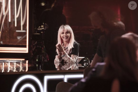 Exclusif - Victoria Abril sur le plateau de l'émission "On est en Direct" (OEED) diffusée sur France 2 le 15 janvier 2022 © Jack Tribeca / Bestimage