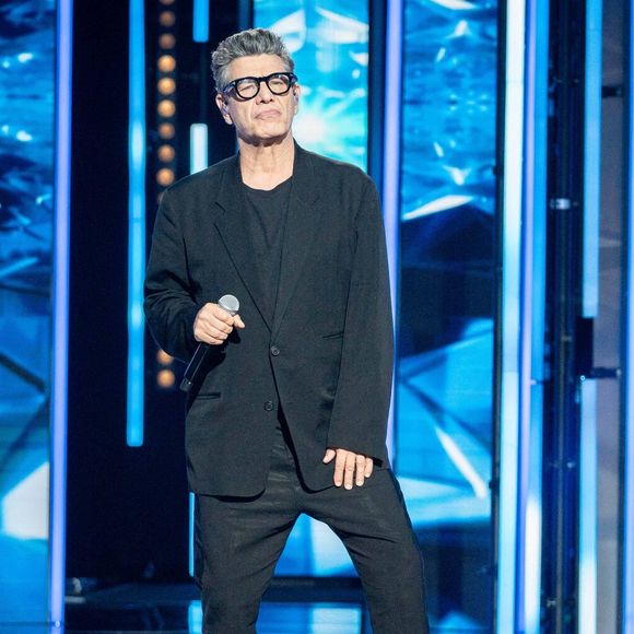 Marc Lavoine lors du Téléthon 2024, à Saint Denis, près de Paris, France, le 29 novembre 2024. Photo par Alexis Jumeau/ABACAPRESS.COM