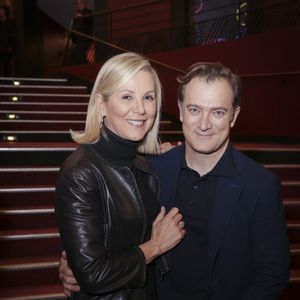 Exclusif - Laurence Ferrari et son mari Renaud Capuçon - People au concert de Renaud Capuçon à l'Olympia à Paris, France, le 10 mars 2024. © Moreau-Tribeca/Bestimage