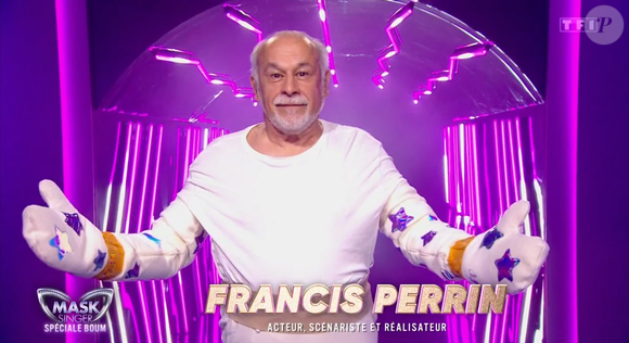 Francis Perrin était le Doudou

Le Doudou dans Mask Singer, capture d'écran TF1