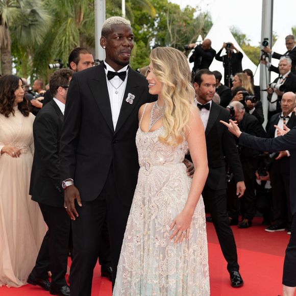 Paul Pogba et Zulay Pogba - Montée des marches du film « Highest 2 Lowest  » lors du 78ème Festival International du Film de Cannes, au Palais des Festivals à Cannes. Le 19 mai 2025
© Olivier Borde/ Bestimage
