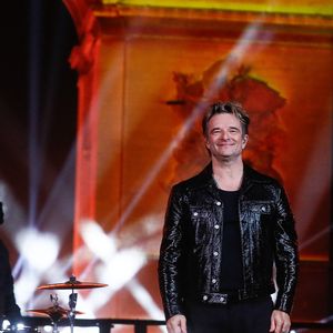 David Hallyday lors de l’émission "La grande soirée du 31 décembre de Paris" diffusée sur France 2 sur les Champs-Elysées à Paris, France, le 31 décembre 2024.  © Clovis-Tribeca/Bestimage