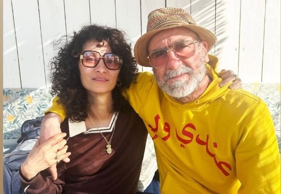 Eric Cantona et son épouse Rachida Brakni immortalisés sur Instagram (Capture d'écran Instagram - 2025).