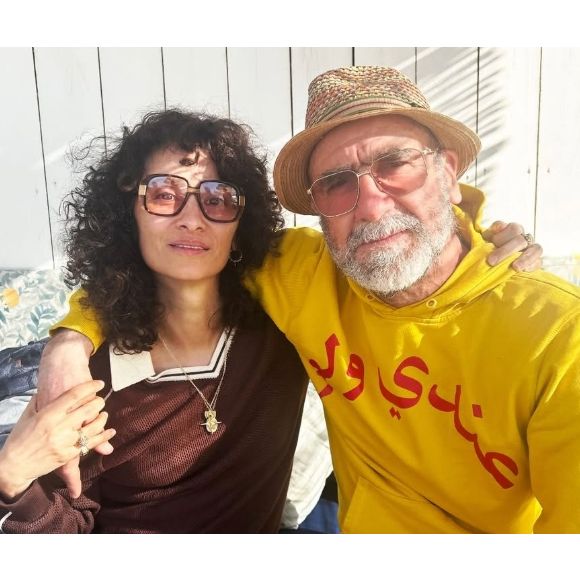 Eric Cantona et son épouse Rachida Brakni immortalisés sur Instagram (Capture d'écran Instagram - 2025).