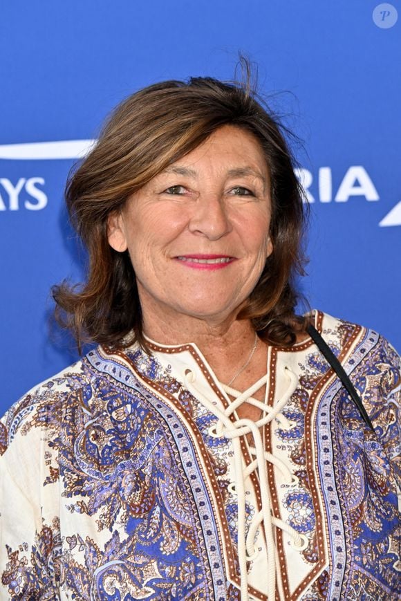 Sandrine Kretz durant la cérémonie d'ouverture du 63ème Festival de Télévision de Monte-Carlo au Grimaldi Forum à Monaco, le 14 juin 2024. Photo : Bruno Bebert / Bestimage