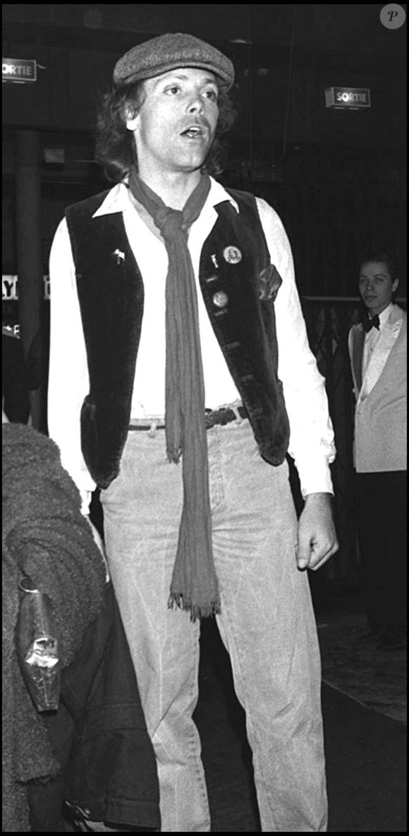 Patrick Dewaere en 1975 à Paris. © Bestimage