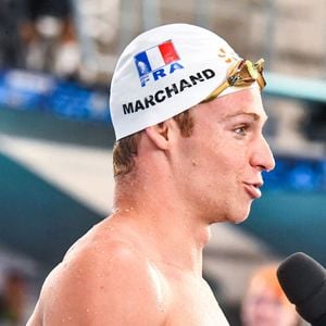 Leon Marchand (FRA) - Championnats d'Europe de natation au Centre aquatique olympique à Saint-Denis le 16 août 2026.
© Baptiste Autissier / PsnewZ / Bestimage