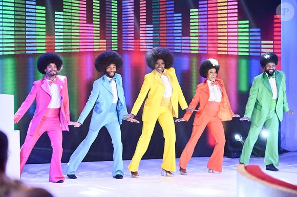 Exclusif - la troupe du Black Legends - Enregistrement de l'émission "Vivement dimanche" au studio Rive gauche, le 18 mars 2025, présentée par M.Drucker, et diffusée le 23 mars 2025 sur France 3. 
© Guillaume Gaffiot / Bestimage