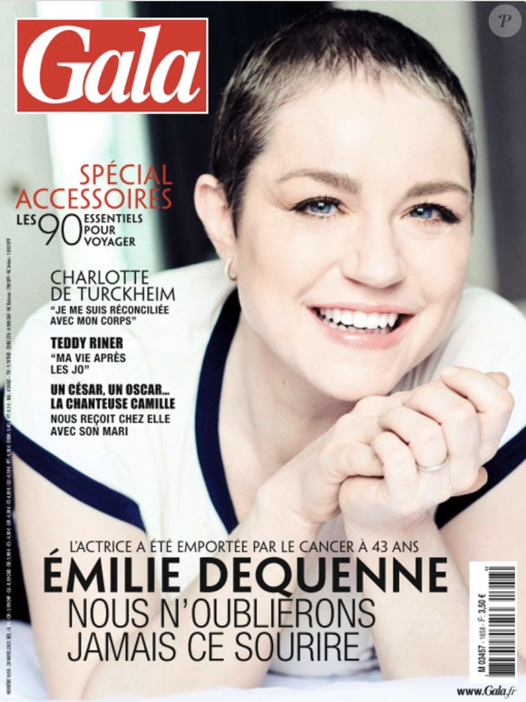 Couverture de Gala avec l'interview de Charlotte de Turckheim