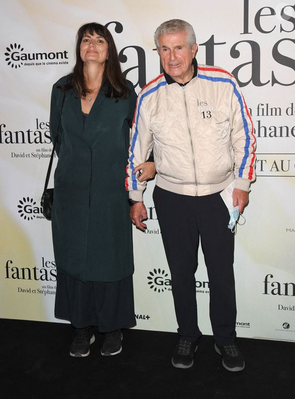 Valérie Perrin et son compagnon Claude Lelouch - Avant-première du film "Les fantasmes" au cinéma Pathé Wepler à Paris. Le 24 juin 2021 © Coadic Guirec / Bestimage