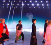 Fauve Hautot et son compagnon Romain Guillermic dans "Danse avec les stars" sur TF1 le 3 avril 2026.