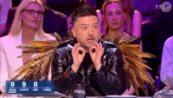 "Tu ne peux pas perdre l'équilibre et tomber sur elle" : Chris Marques recadre un candidat dans Danse avec les stars - capture d'écran TF1
