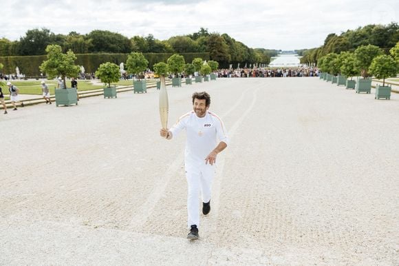 Patrick Bruel - Il porte la flamme olympique.

(Credit Image: © Kamil Zihnioglu/Cover Images via ZUMA Press)