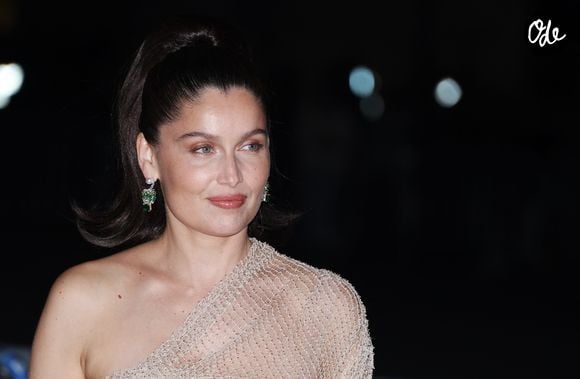 Laetitia Casta - Photocall du "Le Grand Diner du Louvre"  lors de la Fashion Week à Paris le 4 mars 2025. 

© Denis Guignebourg / Bestimage