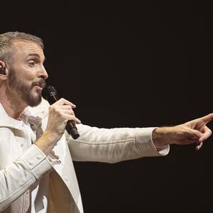 Christophe Willem en concert au Zénith de Lille le 2 décembre 2023. Photo par Stéphane Vansteenkiste/Bestimage