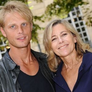 Arnaud Lemaire et Claire Chazal arrivant au défilé Haute Couture Automne-Hiver 2010/2011 de Christian Dior à Paris, France le 05 juillet 2010. Photo de Frederic Nebinger/ABACAPRESS.COM