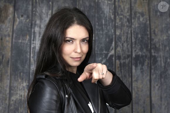 Portrait de Lucie Bernardoni lors de l'enregistrement de l'émission "Chez Jordan" à Paris. Le 6 Juin 2022.